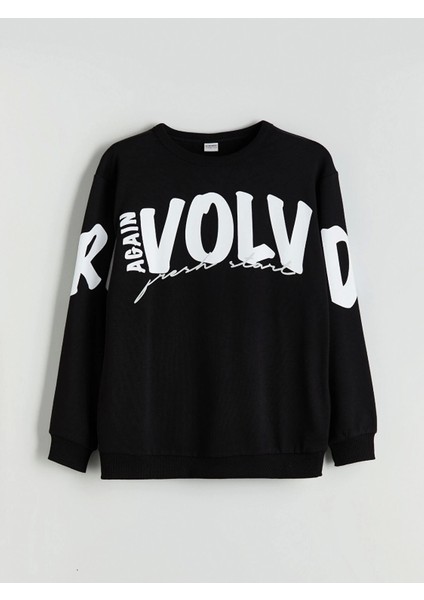 Lcw Kids Siyah Bisiklet Yaka Baskılı Erkek Çocuk Eşofman Takım fiyatları