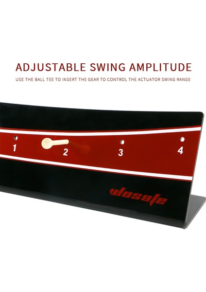Wosofe Golf Koymak Pist Golf Putter Eğitmeni Kalibrasyon Pisti Atıcı Tahtası Ayarlanabilir Golf Putter Yörünge Dengeleyici B (Yurt Dışından) fırsatları