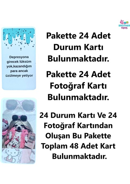 Modun Ne - Eğlenceli Arkadaş Aile Kutu Oyunu My Mood Moodun Ne Meme Mim Kartları 48 Kart fiyatları
