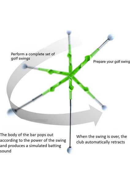 Golf Salıncak Pratiği Çubuk Teleskopik Salıncak Eğitmeni Yardım Aracı Golf Duruş Düzeltici Egzersizi Kırmızı (Yurt Dışından) indirimleri