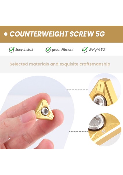 1pcs Golf Kulübü Kafa Ağırlıkları Ltdx Ltdx Max Sürücü Fairway Wood 5g (Yurt Dışından) indirimleri