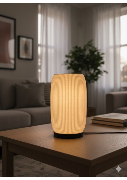 Bulg Modern Abajur | Masa Lambası & Gece Lambası | Ev Dekorasyonu Için Şık Hediyelik Eşya