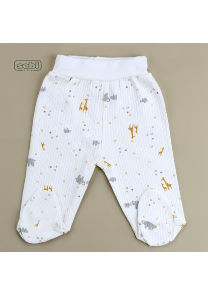 Fil-Zürefa Desenli 2'li Bebe Pantolon