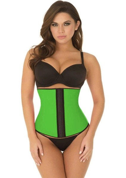 Yeşil Mı 9161 Agraflı Bel Korse-Xxl