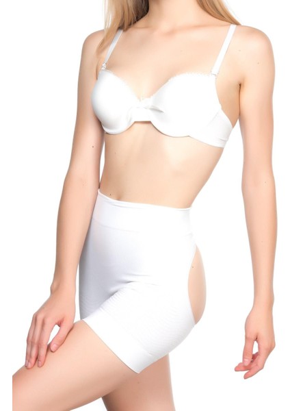 BEYAZ MI Emay 2034 Popo Açık Anti Selülit Korse fırsatları