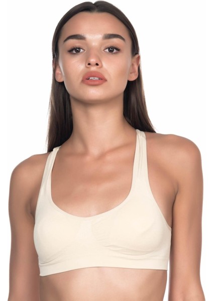 4025 Seamless Pedli Sporcu Toparlayıcı Sütyen