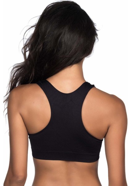 SİYAH MI Emay 4011 Sporcu Toparlayıcı Büstiyer