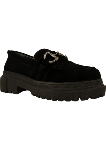 26114S Hakiki Süet Deri Kadın Loafer Ayakkabı fiyatları