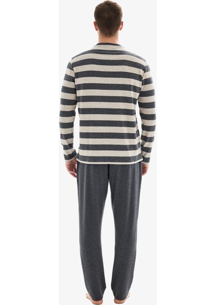 Erkek Pijama Takımı 40858 - Antrasit fiyatları