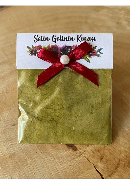 Kişiye Özel Desenli Pembe Kağıt Kına Paketleri 5 x 5 cm 100 Adet – Düğün ve Kına Gecesi Dağıtmalık Malzeme