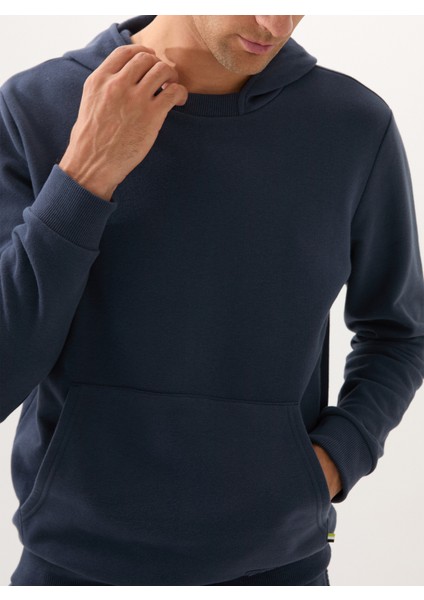 Erkek Sweatshirt 40838 - Lacivert modelleri