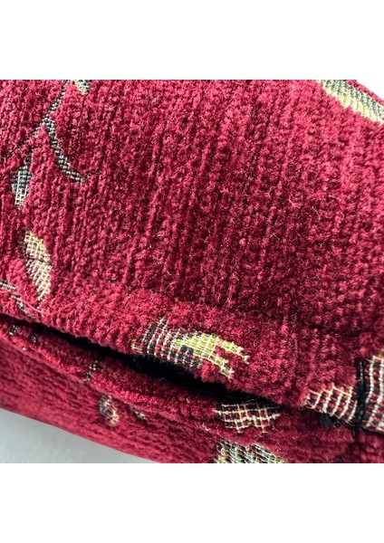 Çiçek Desenli Yastık Kılıfı Çift Taraflı Goblen Kumaş Kapalı Fermuarlı Kırlent 4'lü 40X40 fiyatları