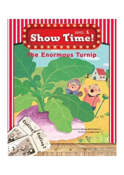 The Enormous Turnip +Workbook +MultiROM (Show Time Level 1) - Briana McClanahan