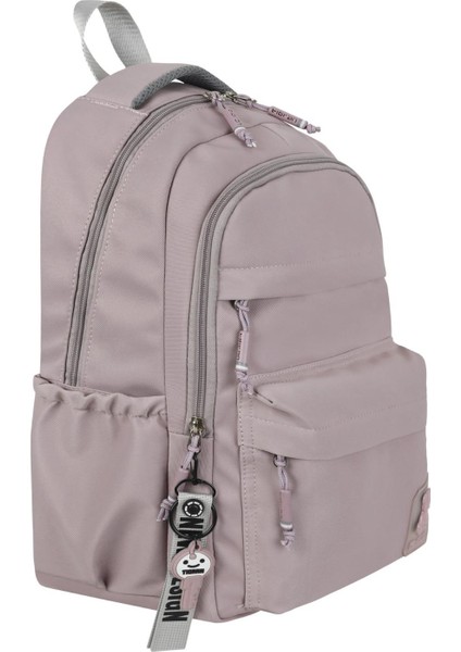 Su Itici Terletmez Kumaş Lise ve Ortaokul Unisex Sırt Çantası Günlük Çanta Özel Kumaş Maskotlu