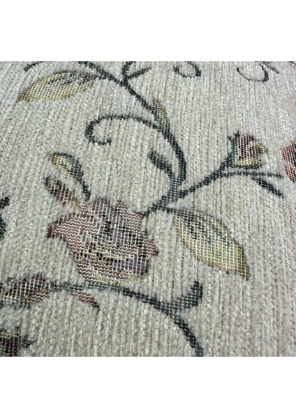 Çiçek Desenli Yastık Kılıfı Çift Taraflı Goblen Kumaş Kapalı Fermuarlı Kırlent 4'lü 40X40 fırsatları