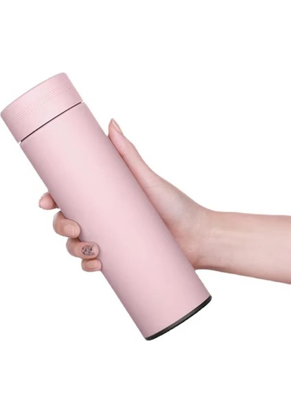 LED Sıcaklık Göstergeli Vakumlu Çelik Termos Bardak 500ML Mug Dijital Termos indirimleri