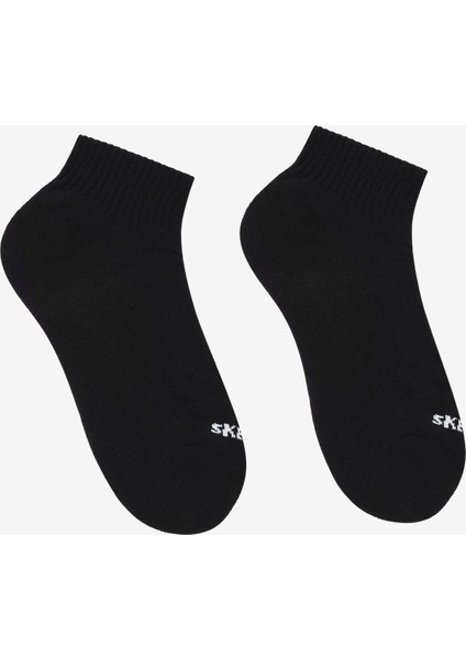 6'lı Unisex Yarım Taban Destekli Quarter Crew Çorap Unisex Siyah Çorap S118214-001 fiyatları