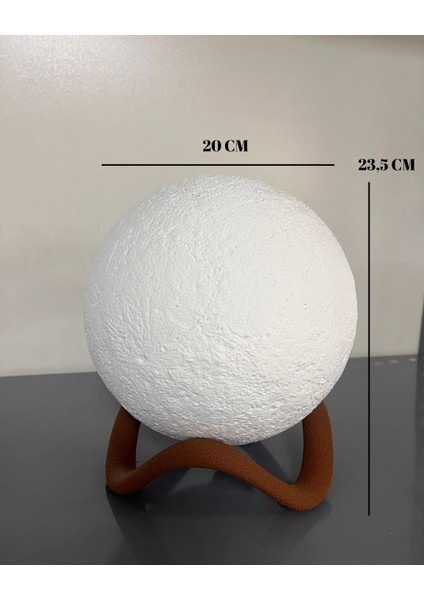 Ay Lambası (Moon Lamp) - Dekoratif Masa ve Gece Lambası modelleri