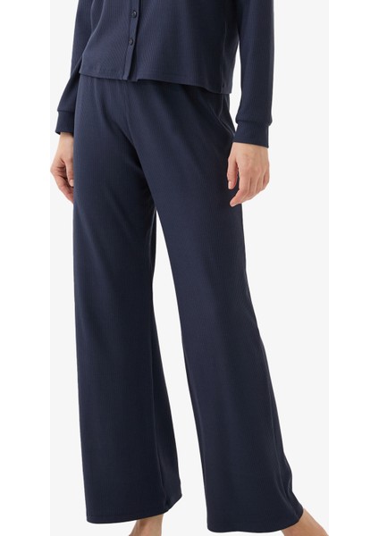 Kadın Pijama Altı 51924 - Lacivert