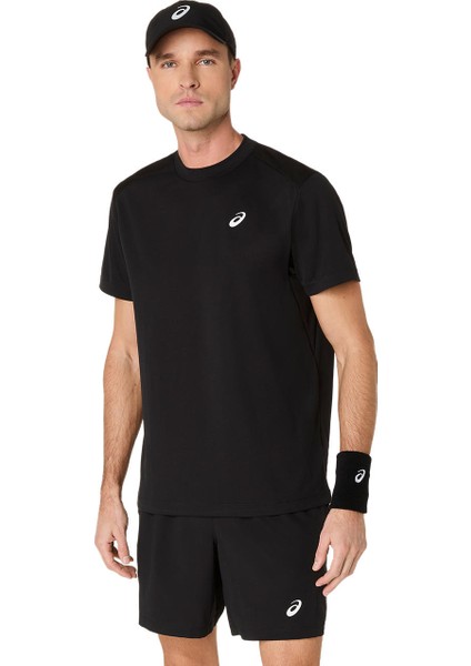 Court Ss Top Erkek Black Kısa Kollu Tshirt 2041A339-001
