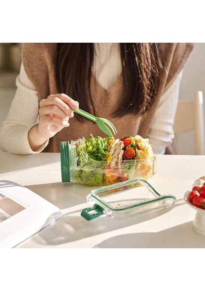 Salad Pod,vertical Layering Salad Pod Built Plastik Salata Kavanozu (Yurt Dışından) modelleri
