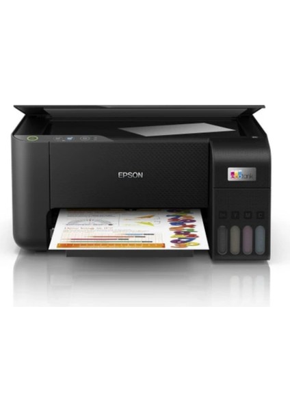 EcoTank L3210 Yazıcı+Tarayıcı+Fotokopi Tanklı Yazıcı