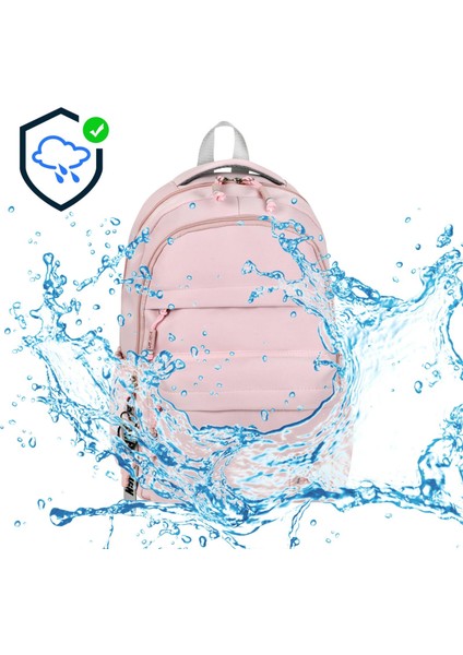 Su Itici Terletmez Kumaş Lise ve Ortaokul Unisex Sırt Çantası Günlük Çanta Özel Kumaş Cepli Desenli indirimleri