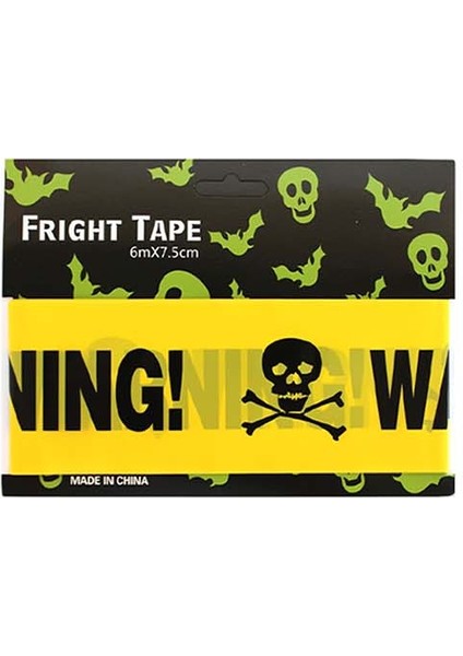 Cadılar Bayramı Uyarı Bantları Halloween Korku Bandı Parti Dekoru 6 mt modelleri