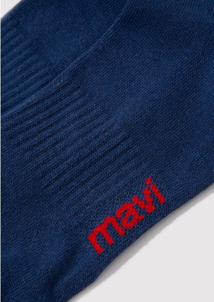 Mavi Logo Baskılı Lacivert Soket Çorap 0911160-34961 fiyatları