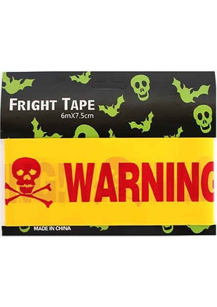 Cadılar Bayramı Uyarı Bantları Halloween Korku Bandı Parti Dekoru Kırmızı 6 mt modelleri