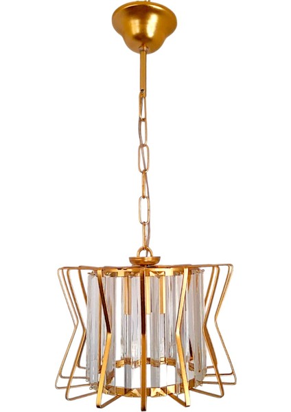 Antik Şeker Tekli Avize – Gold, Kristal Tabut Taşlı, Modern,sarkıt fiyatları