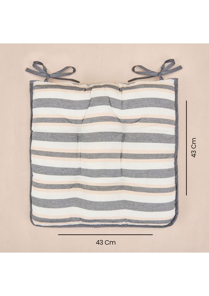 Soft Sogno Sandalye Minderi - Ekru / Renkli - 43X43 cm indirimleri