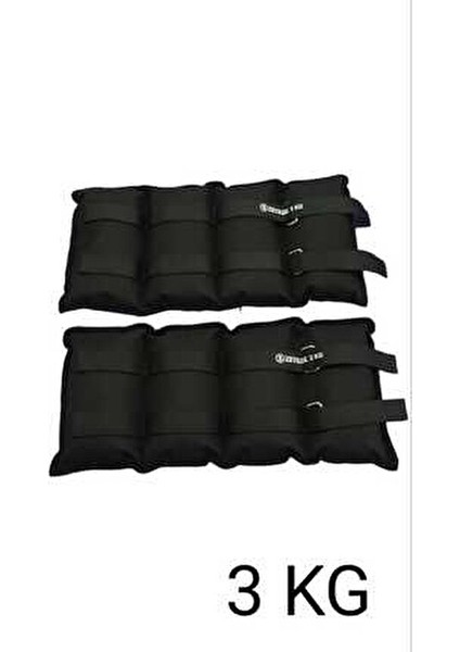 3 kg × 2 Adet Toplam 6 kg El Ayak Bilek Kas Güçlendiriçi Ağırlık Seti Kum Ağırlık Torbası fırsatları