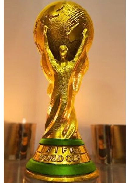 3D Fifa Worldcup Fifa Dünya Kupası Altın Boyutunda 25 cm