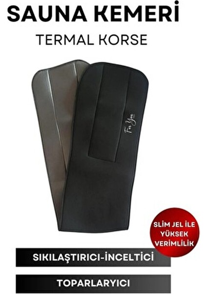 Termal Sauna Kemer Terleme, Sıkılaştırıcı, Inceltici ve Toparlayıcı Korse fırsatları