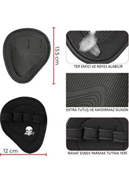Grip Pad El Pedi Ağırlık Body Fitness Dambıl Eldiveni Avuç Içi Eldiven Fitness Sünger modelleri