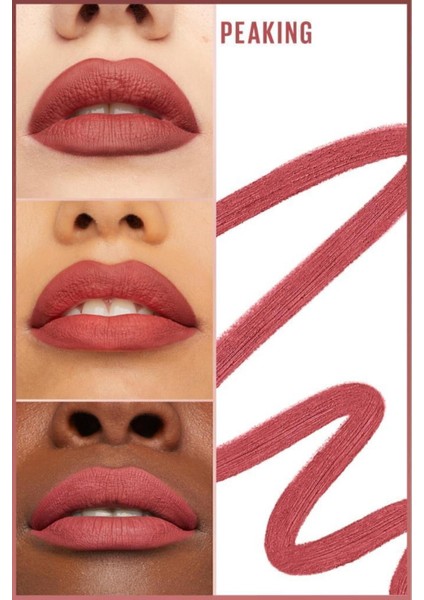 Lifter Liner 09 Peaking Pembe Tonlu Dudak Kalemi – Yumuşak, Doğal ve Uzun Süre Kalıcı