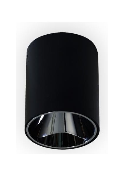 Sıva Üstü Yuvarlak Spot Armatür, GU10 Duylu, Siyah Dış, Bakır İç Kaplama Armatür fırsatları