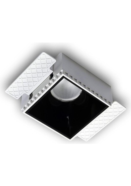 Kare Sıva Altı Trimless Armatür, GU10 Duylu, Beyaz Çerçeve, Beyaz İç Kaplama Trimless fiyatları