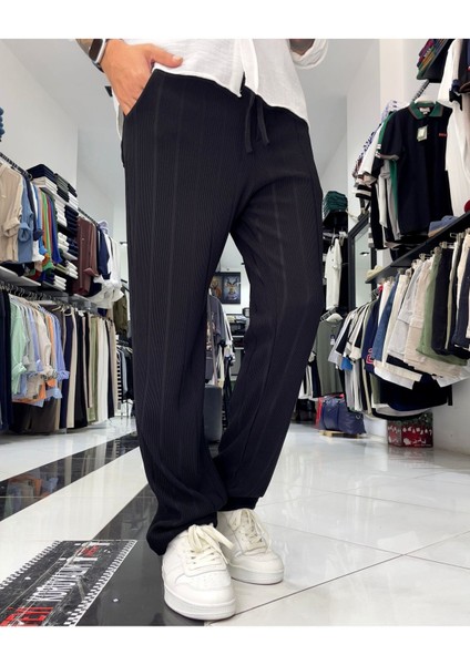 Fitil Desenli Jakarlı Erkek Baggy Jogger modelleri