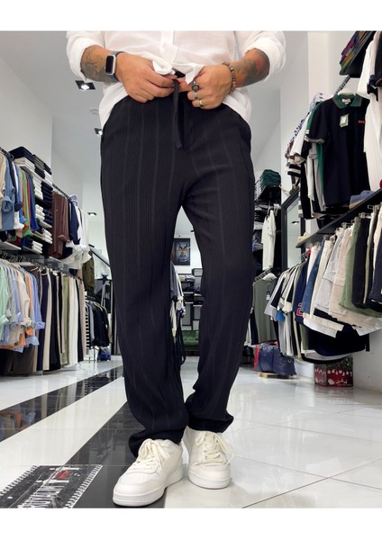 Fitil Desenli Jakarlı Erkek Baggy Jogger fırsatları