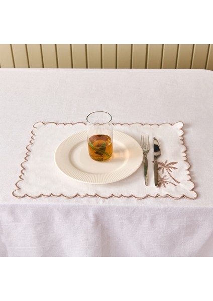 Soft Palm Amerikan Servis - Beyaz - 30X50 cm fırsatları