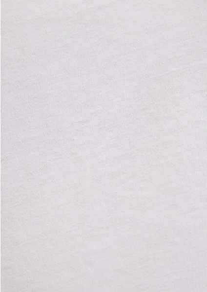 Mavi Baskılı Beyaz Tişört 1612241-620