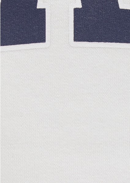 Mavi Logo Baskılı Kapüşonlu Beyaz Sweatshirt 1600361-81964