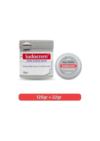 Bebek Bakım Kremi 125 gr + 60 gr (2'li Set)