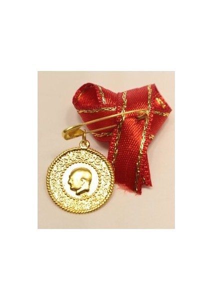 14 Ayar Çeyrek Baskı Altın Hediyelik