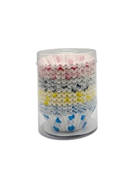 300 Adet Muffin Küçük Cupcake Kağıdı, Renkli Kağıt Muffin Kek Kalıbı Desenli fırsatları