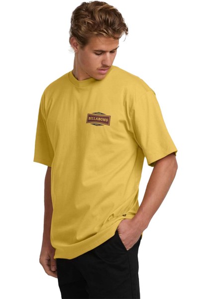 Walled Regular Ss Erkek Sarı Tişört modelleri