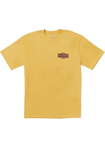 Walled Regular Ss Erkek Sarı Tişört fırsatları