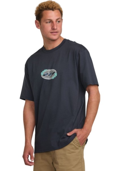 Flourish Regular Ss Erkek Mavi Tişört modelleri